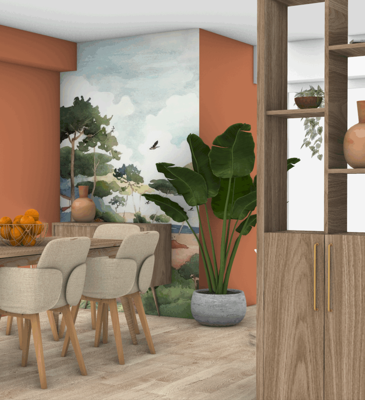 Salle de vie multi-usages