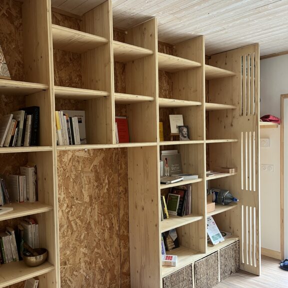 Bibliothèque sur-mesure